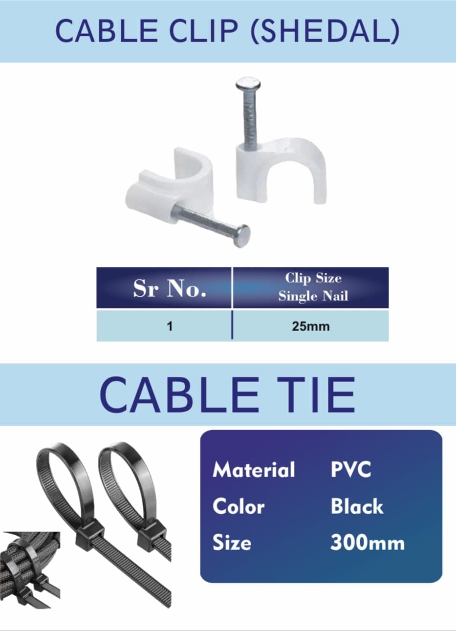 Cable Clip & Cable Tie